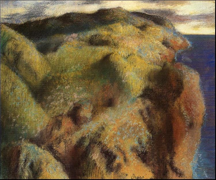 Edgar Degas Landscape_2 oil painting picture